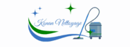 Logo Konan nettoyage de couleur vert et bleu